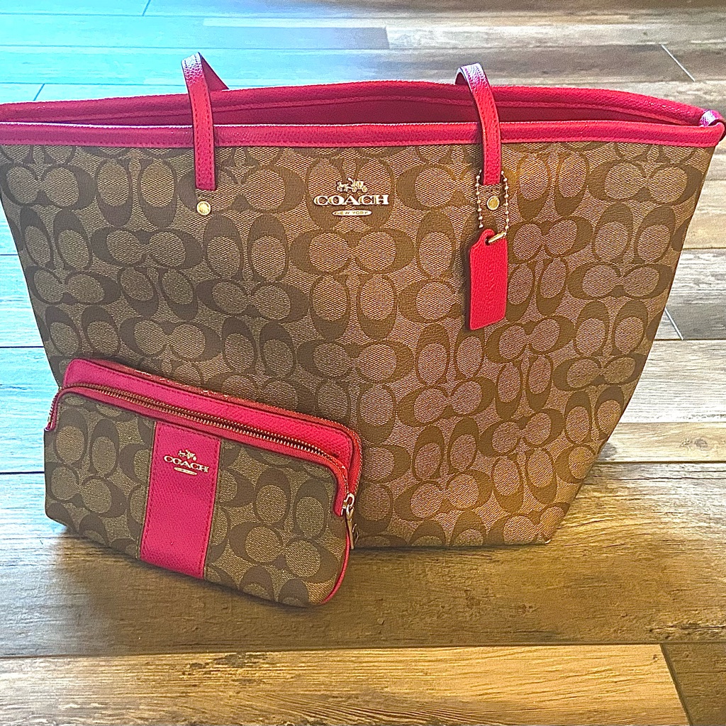 Coach Tote Bag & Wallet